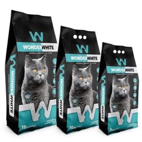 Wonder White Marsilya Sabun Kokulu İnce Taneli Topaklanan 10 kg Kedi Kumu