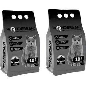 Wondersand Aktif Karbon Süper Premium 2x10 lt Kedi Kumu