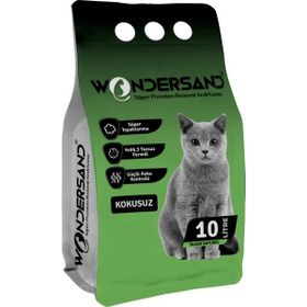 Wondersand Kokusuz İnce Tane Topaklanan 10 lt Kedi Kumu