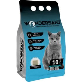 Wondersand Sabun Kokulu İnce Tane Topaklanan 10 lt Kedi Kumu