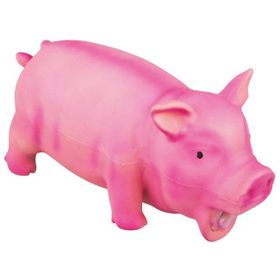 Wonpet Latex Pembe 23 cm Domuz Figürlü Köpek Oyuncağı
