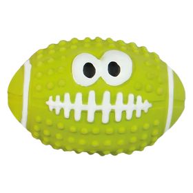 Wonpet Latex Rugby Top Yeşil 10 cm Köpek Oyuncağı