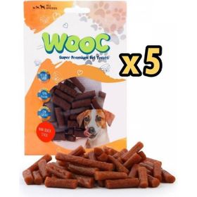 Wooc 5x80 gr Ördekli Mini Çubuk Köpek Ödül Maması
