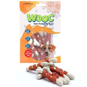Wooc 80 gr Beef Starch Bone Kemik Sargı Köpek Ödülü