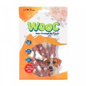 Wooc Biftek Sargılı Kalsiyumlu Kemik 80 gr Köpek Ödül Maması