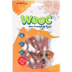 Wooc Biftek Sargılı Kalsiyumlu Kemik 80 gr Köpek Ödül Maması