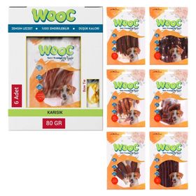 Wooc Karışık 80 gr Köpek Ödül Maması