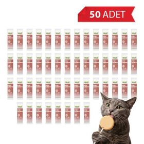 Wooc Lollipop Tavuk ve Kızılcıklı 50x1.4 gr Kedi Ödül Maması