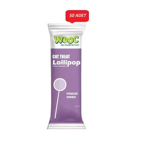Wooc Lollipop Tavuk ve Yaban Mersinli 50x1.4 gr Kedi Ödül Maması