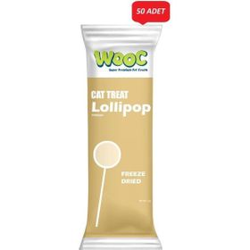 Wooc Lollipop Tavuklu 50x1.4 gr Kedi Ödül Maması