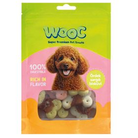 Wooc Ördek Sargılı Bisküvi 75 gr Köpek Ödülü