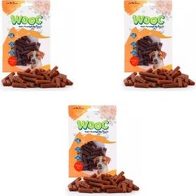 Wooc Ördekli Mini Çubuk 3x80 gr Köpek Ödül Maması