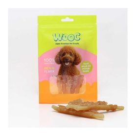 Wooc Tavuk Sargılı Süt Aromalı 75 gr Köpek Ödülü