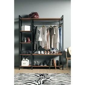 Wood House Beren Ceviz Portmanto