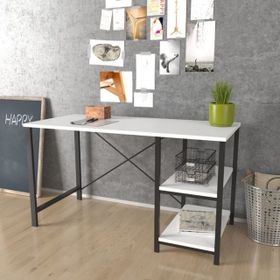Wood House Verona Beyaz Çalışma Masası