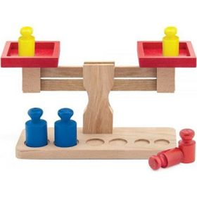 Wooden Toys Ahşap Oyuncak Terazi
