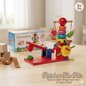 Wooden Toys Rainbow Amusement Park