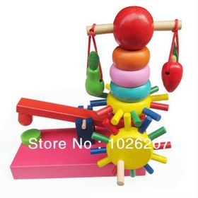 Wooden Toys Rainbow Amusement Park