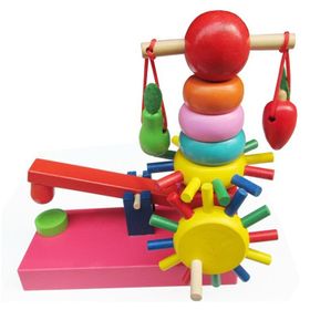 Wooden Toys Rainbow Amusement Park
