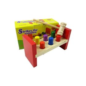 Wooden Toys Strikes The Wooden Ahşap Bambam Çivi Çakma Oyuncak