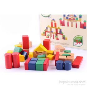 Wooden Toys Wooden Big Building Blocks Oyuncak