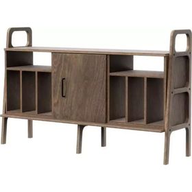 Woodesk 410x90 cm Claro Masif Ahşap Dolap