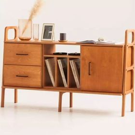 Woodesk Cpt4688-140 Brise Masif Ahşap 140x90 cm Natural Renk Dolap