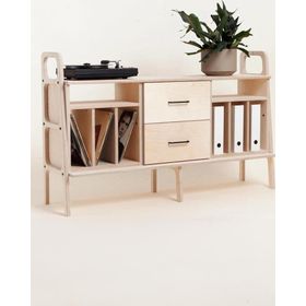 Woodesk Cpt4712-140 Sereno Masif Ahşap 140x90 cm Naturel Renk Dolap