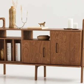 Woodesk Cpt4716-140 Roble Masif Ahşap 140x90 cm Natural Renk Dolap