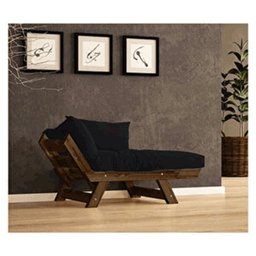 Woodesk CPT8139-140 Siyah Adalar Masif Ceviz Berjer