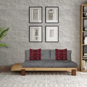 Woodesk CPT8302-200 Arin Masif Natural-Gri Renk Sedir