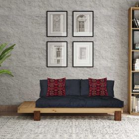 Woodesk CPT8371-200 Arin Masif Natural-Antrasit Renk Sedir