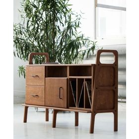 Woodesk Glanz Masif Ahşap 140x90 cm Dolap