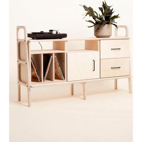 Woodesk Glanz Masif Ahşap 140x90 cm Dolap