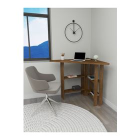 Woodface Best Doğal Ahşap Çalışma Masası