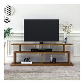 Woodface Ella Doğal Ahşap Ceviz Tv Ünitesi
