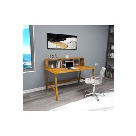 Woodface Lucy Doğal Ahşap Çalışma Masası