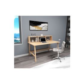 Woodface Lucy Doğal Ahşap Çalışma Masası