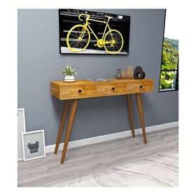 Woodface Rolls Doğal Meşe Ahşap Dresuar