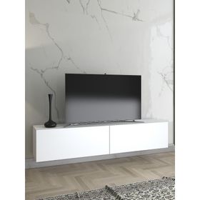 Wood'n Love Toprak 150 cm Beyaz-Siyah Tv Ünitesi