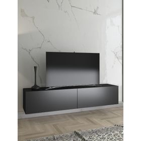 Wood'n Love Toprak 150 cm Siyah-Siyah Tv Ünitesi