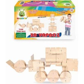 Woodoy 3d Ahşap Yapboz Oyunu