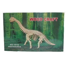 Woodoy Apatosaurus Ahşap Puzzle