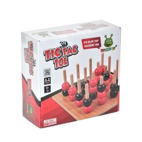 Woodoy BJ-18KR103 3D Tic Tac Toe