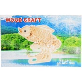 Woodoy Golden Fish Ahşap Puzzle