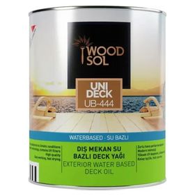 WOODSOL 1210 Pino 0.75 lt Unideck Su Bazlı Ahşap Deck Yağı