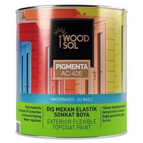 WOODSOL 5224 Rustico 2.5 lt Pigmenta Elastik Sonkat Ahşap Boyası
