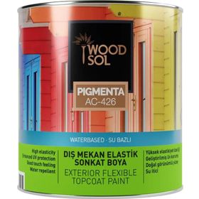 WOODSOL 8416 Marrone 2.5 lt Pigmenta Elastik Sonkat Ahşap Boyası