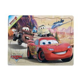 Woody Disney Cars 12 Parça Ahşap Puzzle