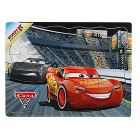 Woody Disney Cars 12 Parça Ahşap Puzzle